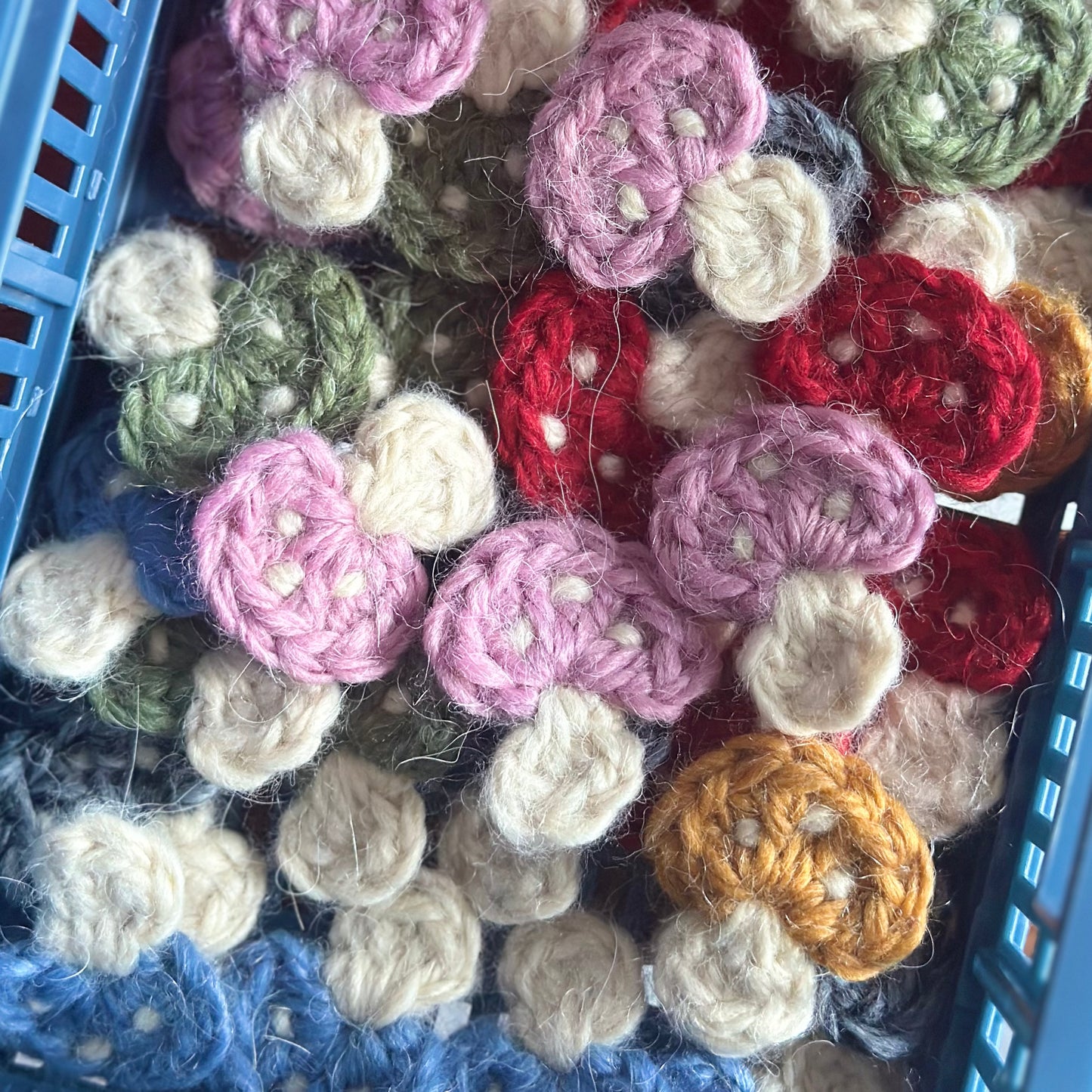 Mossy Companion - Handmade Crochet Mushroom Brooch