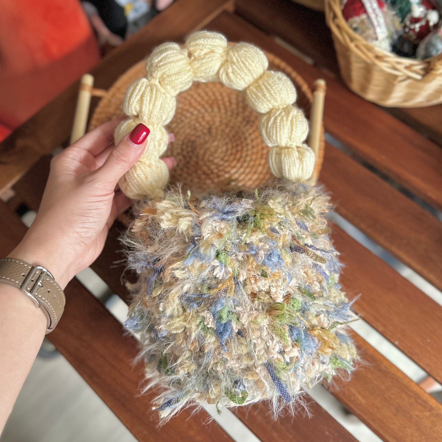 Flora’s Secret Garden - Handmade Crochet Bucket Bag