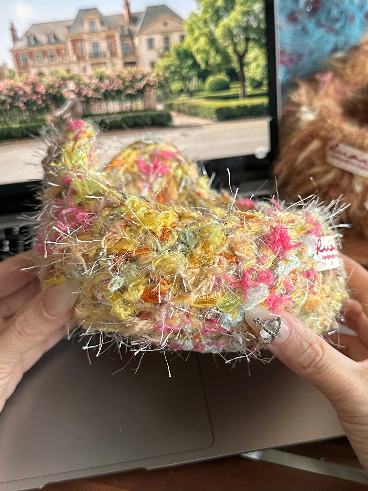 The "Purr-fect" Catch-all: Cat Ear Trinket Dish - Lemon Sorbet Pop